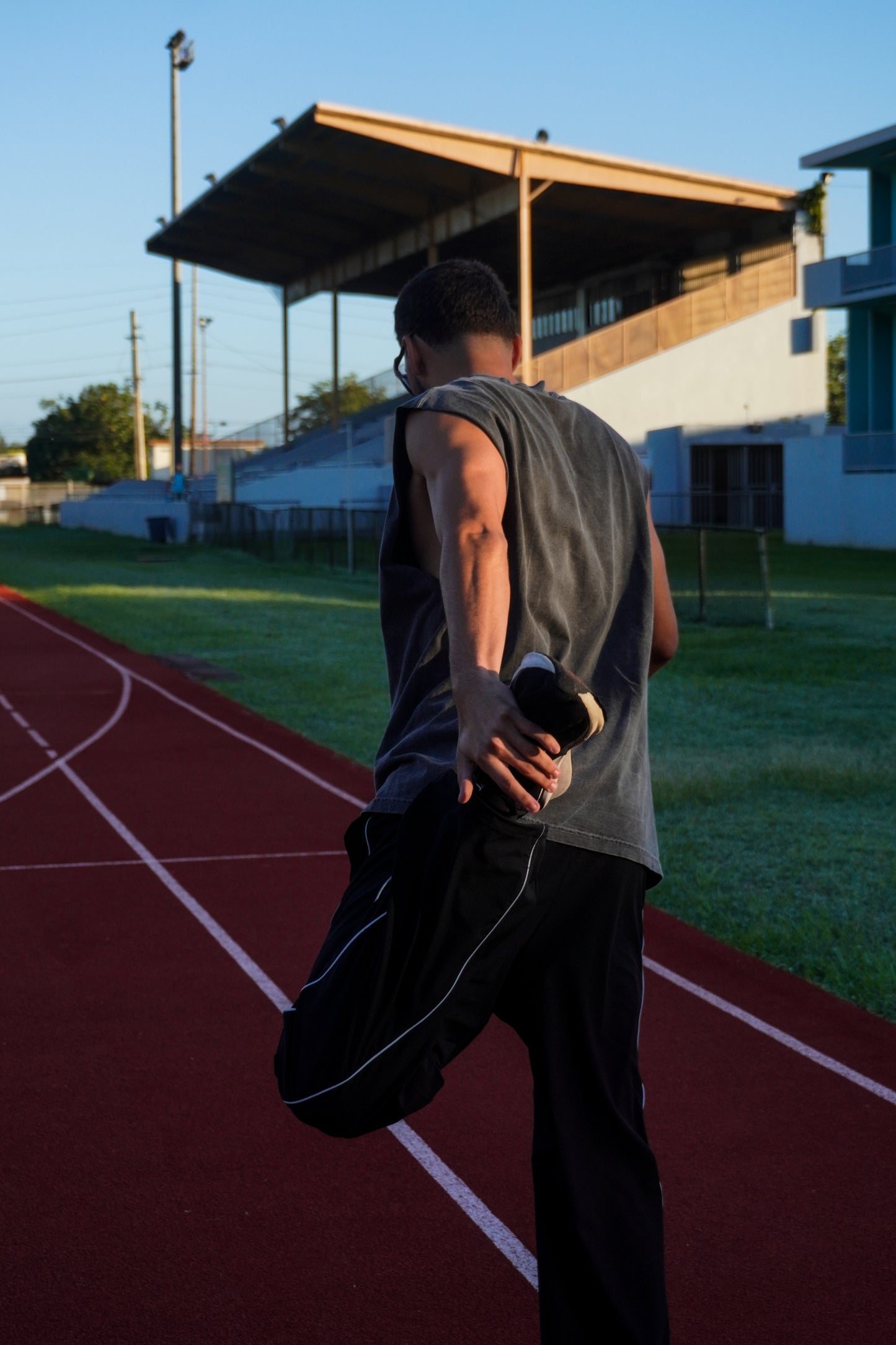 Cut-off Vintage Grey Tee