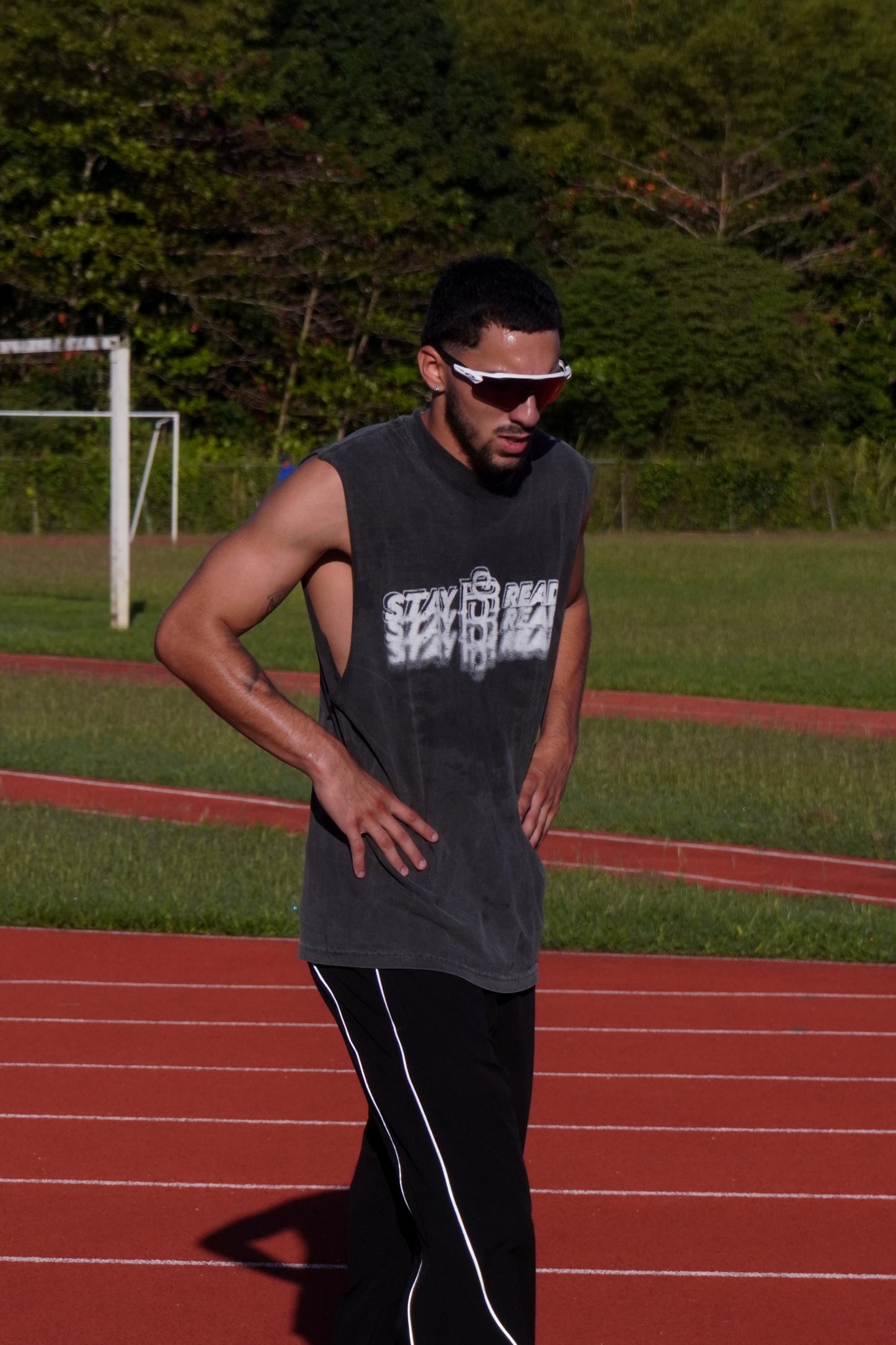 Cut-off Vintage Grey Tee